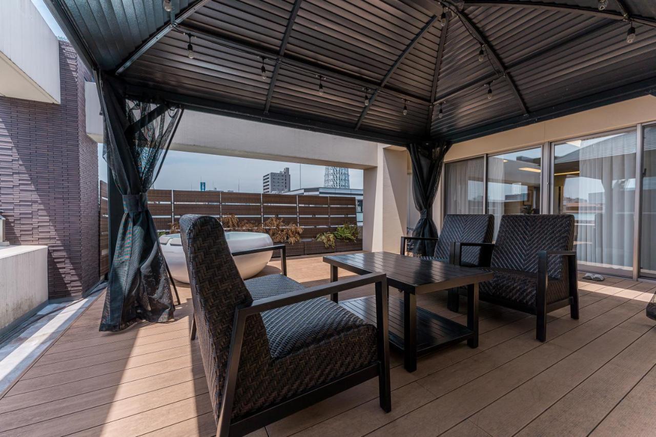 דירות טוקיו Oshiage Sky View Terrace Penthouse מראה חיצוני תמונה