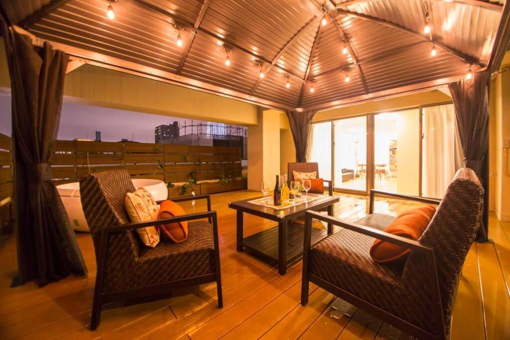 דירות טוקיו Oshiage Sky View Terrace Penthouse מראה חיצוני תמונה
