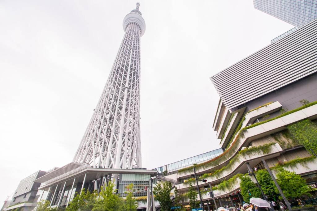 דירות טוקיו Oshiage Sky View Terrace Penthouse מראה חיצוני תמונה